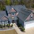 New roof installed on suburban home